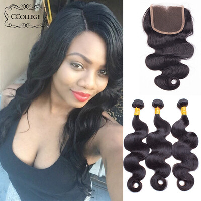 Brazillian Body Wave 3 Bundles с кружевным закрытием 8A Бразильские волосы человеческих волос сплетены и закрываются CCollege Hair Products
Brazillian Body Wave 3 Bundles с кружевным закрытием 8A Бразильские волосы человеческих волос сплетены и закрываются CCollege Hair Products
