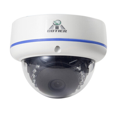 Cotier CMOS Sensor 720P HD Security Camera Vandal-proof P2P ONVIF IP Camera Night Vision Surveillance Camera Dome
Cotier CMOS Sensor 720P HD Security Camera Vandal-proof P2P ONVIF IP Camera Night Vision Surveillance Camera Dome