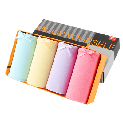 YOUR SUN) underwear women 4 cotton and cotton low waist pack hip triangle underwear 1152322-4
YOUR SUN) underwear women 4 cotton and cotton low waist pack hip triangle underwear 1152322-4