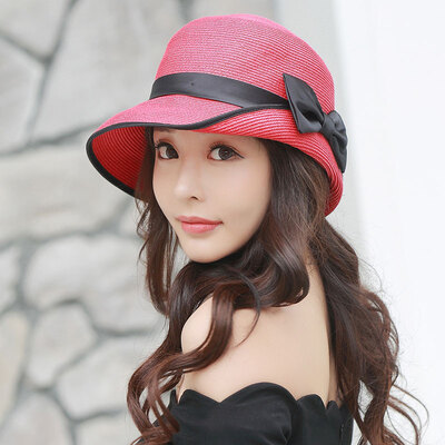 Jingdong Supermarket Siggi SI89317 hat summer summer straw hat can be folded big along the sun hat Korean version of the tide cover beach beach cap cap red 57CM
Jingdong Supermarket Siggi SI89317 hat summer summer straw hat can be folded big along the sun hat Korean version of the tide cover beach beach cap cap red 57CM