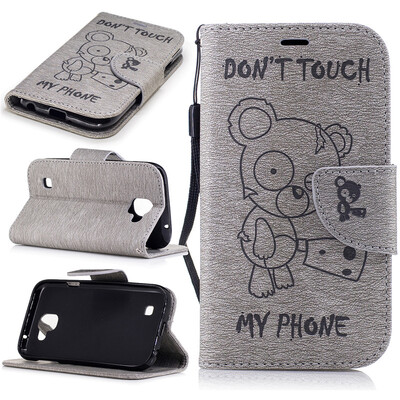 Gray Bear Style Embossing Classic Flip Cover with Stand Function and Credit Card Slot for LG K3 2017
Gray Bear Style Embossing Classic Flip Cover with Stand Function and Credit Card Slot for LG K3 2017