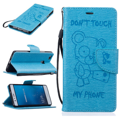Light blue Bear Style Embossing Classic Flip Cover with Stand Function and Credit Card Slot for HUAWEI P9 Lite
Light blue Bear Style Embossing Classic Flip Cover with Stand Function and Credit Card Slot for HUAWEI P9 Lite