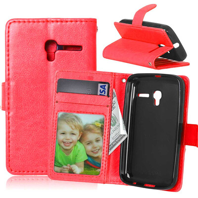 Red Style Classic Flip Cover with Stand Function and Credit Card Slot for Alcatel Pixi 3 3.5
Red Style Classic Flip Cover with Stand Function and Credit Card Slot for Alcatel Pixi 3 3.5