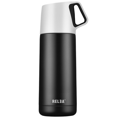 【Jingdong Supermarket】 creature / RELEA 350ML creative portable couple stainless steel vacuum insulation cup cup cup student cup matte black
【Jingdong Supermarket】 creature / RELEA 350ML creative portable couple stainless steel vacuum insulation cup cup cup student cup matte black