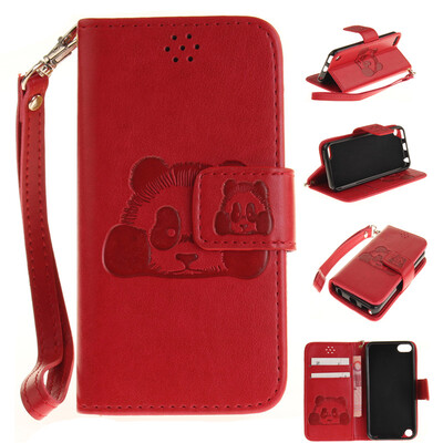 Red Panda Style Embossing Classic Flip Cover with Stand Function and Credit Card Slot for iPod Touch 5/6
Red Panda Style Embossing Classic Flip Cover with Stand Function and Credit Card Slot for iPod Touch 5/6