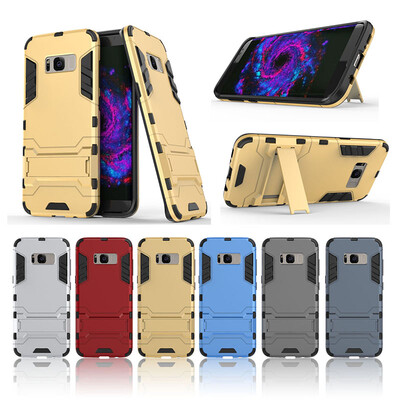 Gold Slim Robot Armor Kickstand Shockproof Hard Rugged Rubber Back Case For SAMSUNG GALAXY S8 Plus
Gold Slim Robot Armor Kickstand Shockproof Hard Rugged Rubber Back Case For SAMSUNG GALAXY S8 Plus