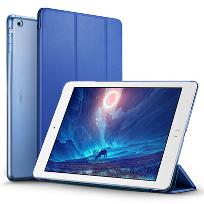 ESR) Apple iPad Air / 5 case / shell three fold thin leather case Yue color series sailor blue
ESR) Apple iPad Air / 5 case / shell three fold thin leather case Yue color series sailor blue