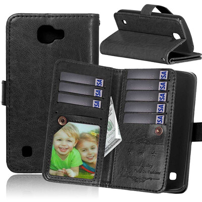 Черная классическая флип-обложка с функцией подставки и слотом для кредитных карт для LG Optimus Zone 3
Черная классическая флип-обложка с функцией подставки и слотом для кредитных карт для LG Optimus Zone 3