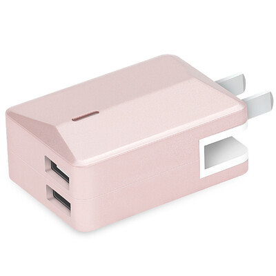 Capshi 2-портовый USB-зарядное устройство Multi-Port Зарядное устройство / зарядное устройство 2.4A C240 Rose Gold для планшета Apple Android Mobile
Capshi 2-портовый USB-зарядное устройство Multi-Port Зарядное устройство / зарядное устройство 2.4A C240 Rose Gold для планшета Apple Android Mobile