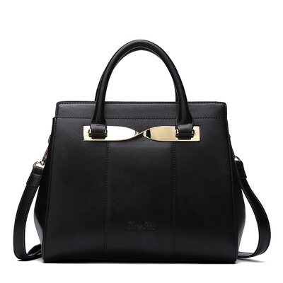 Langsha LangSha handbag ladies shoulder bag European and American fashion handbags simple fashion Messenger bag L1224-1B black
Langsha LangSha handbag ladies shoulder bag European and American fashion handbags simple fashion Messenger bag L1224-1B black