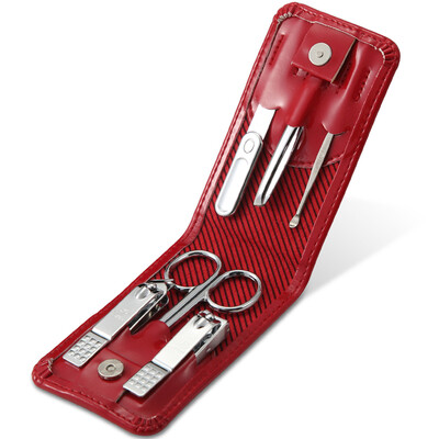 777 Nail Knife Set Nail Clamp Clamp Repair Beauty Set 6pcs Set TS-0909KC Red Import
777 Nail Knife Set Nail Clamp Clamp Repair Beauty Set 6pcs Set TS-0909KC Red Import