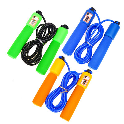 New power wear-resistant PU professional calorie electronic counting multi-function rope skipping XD-0784 (rope length adjustable color random
New power wear-resistant PU professional calorie electronic counting multi-function rope skipping XD-0784 (rope length adjustable color random