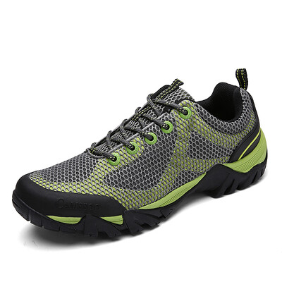 The United States Luo family CAMSSOO spring and summer couple models breathable mesh outdoor walking shoes damping anti-skid climbing shoes 6001 male / gray green 41
The United States Luo family CAMSSOO spring and summer couple models breathable mesh outdoor walking shoes damping anti-skid climbing shoes 6001 male / gray green 41