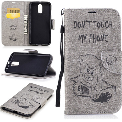Gray Bear Style Embossing Classic Flip Cover with Stand Function and Credit Card Slot for Motorola Moto G4/G4 Plus
Gray Bear Style Embossing Classic Flip Cover with Stand Function and Credit Card Slot for Motorola Moto G4/G4 Plus