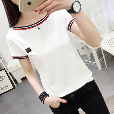 VIVAHEART Short Sleeve T-Shirt Female Korean casual wild bottom shirt compassionate VWTD174235 White
VIVAHEART Short Sleeve T-Shirt Female Korean casual wild bottom shirt compassionate VWTD174235 White
