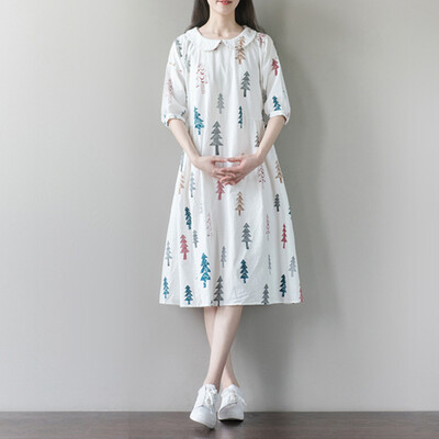 CITYPLUS Arts & Crafts Christmas Tree Print Dolls Dresses Top Dresses Long Sleeve Skirt HKQZ172364 White M
CITYPLUS Arts & Crafts Christmas Tree Print Dolls Dresses Top Dresses Long Sleeve Skirt HKQZ172364 White M