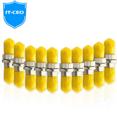 IT-CEO Y2ST-10 ST-ST 10 pcs Simplex Singlemode Adapter Fiber Optic Network Jumper Cable Coupler Yellow
IT-CEO Y2ST-10 ST-ST 10 pcs Simplex Singlemode Adapter Fiber Optic Network Jumper Cable Coupler Yellow