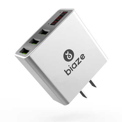 BIAZE 3C сертификация 3 USB многофункциональный зарядный телефон плоский зарядный разъем с цифровым дисплеем M11 белый поддержка Apple / Samsung / просо / Huawei / oppo / vivo
BIAZE 3C сертификация 3 USB многофункциональный зарядный телефон плоский зарядный разъем с цифровым дисплеем M11 белый поддержка Apple / Samsung / просо / Huawei / oppo / vivo