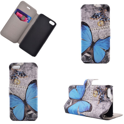 Blue Butterfly Design Кожа PU откидной крышки Кошелек для карты памяти Чехол для iPhone 5S/SE
Blue Butterfly Design Кожа PU откидной крышки Кошелек для карты памяти Чехол для iPhone 5S/SE