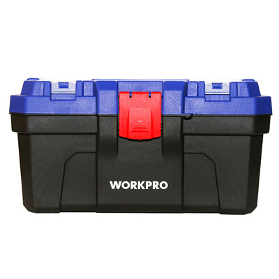 WORKPRO W083015N reinforced household plastic toolbox trumpet multi-function storage maintenance tool box 16 inches
WORKPRO W083015N reinforced household plastic toolbox trumpet multi-function storage maintenance tool box 16 inches