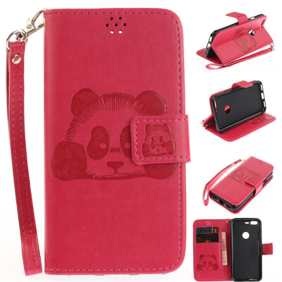 Rose Panda Style Embossing Classic Flip Cover with Stand Function and Credit Card Slot for Google Pixel
Rose Panda Style Embossing Classic Flip Cover with Stand Function and Credit Card Slot for Google Pixel