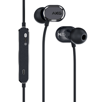 AKG N25(Canal type earphone) In-ear Headphone with remote control microphone with changeover switch for
AKG N25(Canal type earphone) In-ear Headphone with remote control microphone with changeover switch for