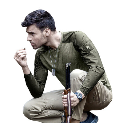 FREE SOLDIER Outdoor sports camping hiking tactical long sleeve t-shirt quick-drying breathable elastic T-shirt
FREE SOLDIER Outdoor sports camping hiking tactical long sleeve t-shirt quick-drying breathable elastic T-shirt