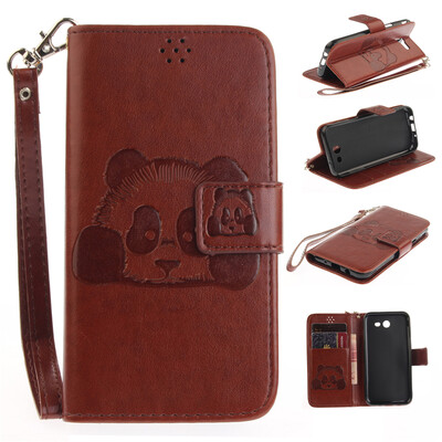Brown Panda Style Embossing Classic Flip Cover with Stand Function and Credit Card Slot for SAMSUNG GALAXY J3 2017/J327P/J3 Prime
Brown Panda Style Embossing Classic Flip Cover with Stand Function and Credit Card Slot for SAMSUNG GALAXY J3 2017/J327P/J3 Prime