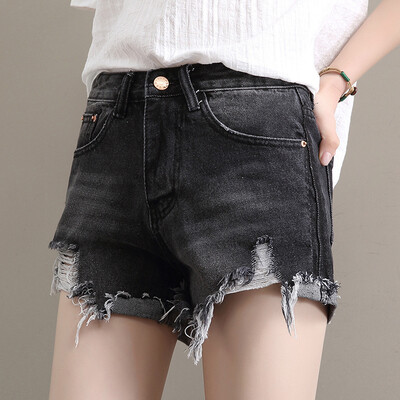 City plus CITYPLUS art hole floral ripple loose loose thin leg tight pants cowboy shorts female CWDK174471 black 29
City plus CITYPLUS art hole floral ripple loose loose thin leg tight pants cowboy shorts female CWDK174471 black 29