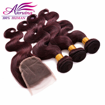 8A 99j Brazilian Hair Weave Bundles 99J Brazilian Virgin Hair Body Wave Red Color Human Hair 3 Bundles With Lace Closure
8A 99j Brazilian Hair Weave Bundles 99J Brazilian Virgin Hair Body Wave Red Color Human Hair 3 Bundles With Lace Closure
