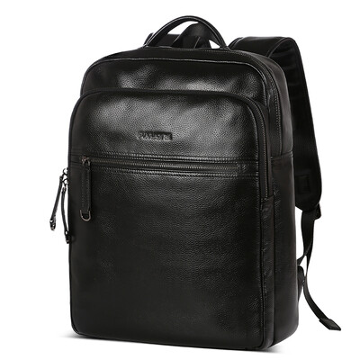 Pimp excellent one P. kuone men shoulder bag large capacity cowhide boy backpack Korean casual student bag youth male bag P770705 black
Pimp excellent one P. kuone men shoulder bag large capacity cowhide boy backpack Korean casual student bag youth male bag P770705 black