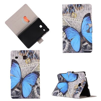 Blue Butterfly Style Classic Flip Cover with Stand Function and Credit Card Slot for Samsung Galaxy Tab E T375
Blue Butterfly Style Classic Flip Cover with Stand Function and Credit Card Slot for Samsung Galaxy Tab E T375