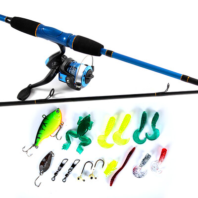 Tai Yu MH370 fishing gear 18 meters Luya fishing rod spinning wheel set sea rod straight handle fishing supplies in the middle of the beautiful appearance of the blue TY8012-T
Tai Yu MH370 fishing gear 18 meters Luya fishing rod spinning wheel set sea rod straight handle fishing supplies in the middle of the beautiful appearance of the blue TY8012-T