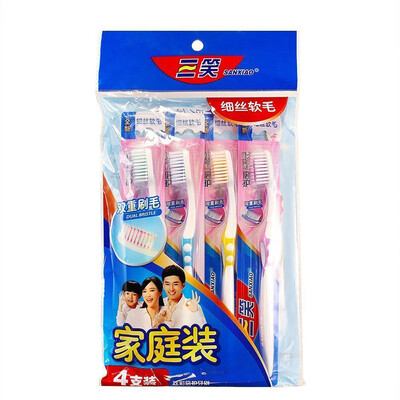 Three laughs bright color times to protect the toothbrush filament soft hair 4 loaded
Three laughs bright color times to protect the toothbrush filament soft hair 4 loaded