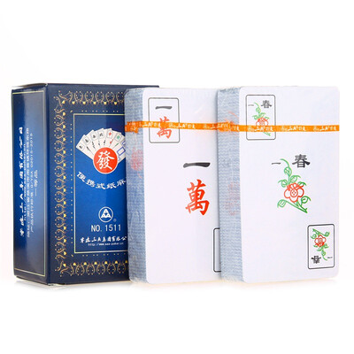 3A Solitaire mahjong playing cards mahjong matte portable mahjong mini mahjong one set a total of 144
3A Solitaire mahjong playing cards mahjong matte portable mahjong mini mahjong one set a total of 144