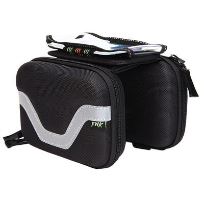 Kay speed WOLFBASE bike on the tube saddle bag with touch screen mobile phone sets fluorescent strip black BG10
Kay speed WOLFBASE bike on the tube saddle bag with touch screen mobile phone sets fluorescent strip black BG10