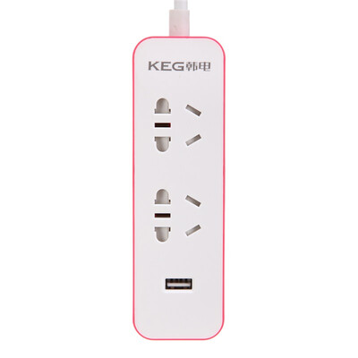 Han Electronics (KEG) HD-ZSB-02U-W 1.8 m 2 hole 1USB intelligent apple white socket plug plugboard plugboard
Han Electronics (KEG) HD-ZSB-02U-W 1.8 m 2 hole 1USB intelligent apple white socket plug plugboard plugboard