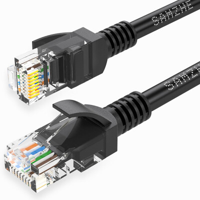 Shanze SAMZHE engineering grade six cable CAT6 pure copper gigabit 8 core twisted pair jumpers Category 6 RJ45 oxygen-free copper network cable HBL-6010 black 1 meter
Shanze SAMZHE engineering grade six cable CAT6 pure copper gigabit 8 core twisted pair jumpers Category 6 RJ45 oxygen-free copper network cable HBL-6010 black 1 meter