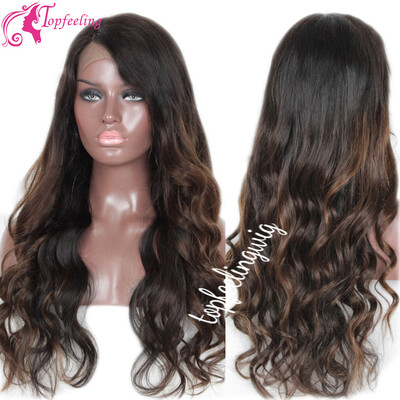Top Quality Brazilian Virgin Hair Glueless Lace Front Human Hair Wigs For Black Women Lace Front Wigs Ombre Lace Wigs Body Wave
Top Quality Brazilian Virgin Hair Glueless Lace Front Human Hair Wigs For Black Women Lace Front Wigs Ombre Lace Wigs Body Wave