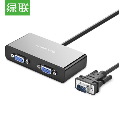 Green (UGREEN) VGA splitter vga one two computer monitor screen reader high-definition video expander into the two out of a 1 into the 2 divider 1 minute 2 40254
Green (UGREEN) VGA splitter vga one two computer monitor screen reader high-definition video expander into the two out of a 1 into the 2 divider 1 minute 2 40254