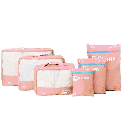 40000 km waterproof package package travel convenient clothes packing bag bag luggage outdoor cosmetics bag 6 sets SW1221 pink
40000 km waterproof package package travel convenient clothes packing bag bag luggage outdoor cosmetics bag 6 sets SW1221 pink