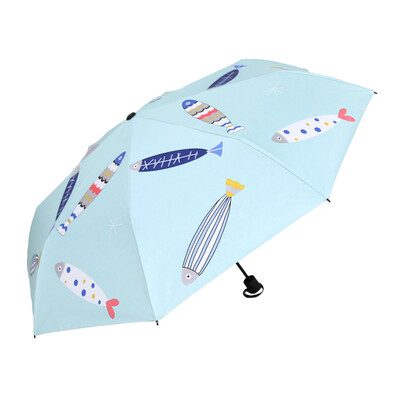 Cmon color fish umbrella parasol sun umbrella sun umbrella folding umbrella umbrella female anti-UV sky blue A1716
Cmon color fish umbrella parasol sun umbrella sun umbrella folding umbrella umbrella female anti-UV sky blue A1716