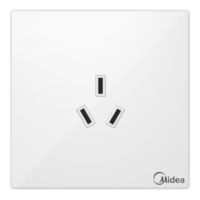 Midea (Midea) switch socket three holes 16A air conditioning water heater socket elegant white 86 no border
Midea (Midea) switch socket three holes 16A air conditioning water heater socket elegant white 86 no border