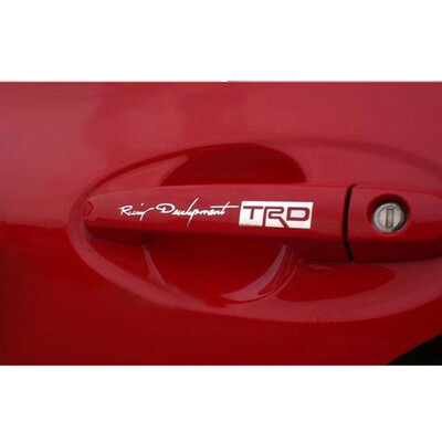 Sheng Sheng special 4 sets of TRD modified steam handle car door handle car stickers black size 1225cm
Sheng Sheng special 4 sets of TRD modified steam handle car door handle car stickers black size 1225cm