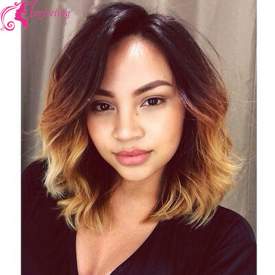 Beautiful 7A Brazilian Lace Front Bob WigGlueless Lace Front Wigs Short Bob Ombre Human Hair Wigs For Black Women Bleached Knots 
Beautiful 7A Brazilian Lace Front Bob WigGlueless Lace Front Wigs Short Bob Ombre Human Hair Wigs For Black Women Bleached Knots