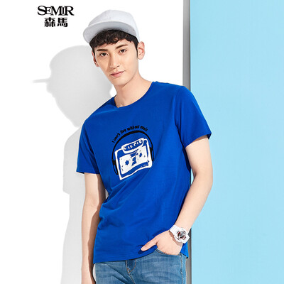 Semir Semir летом с коротким рукавом футболки шею с коротким рукавом сострадательный прилив пассивом РЕТРО личности 19047001202 китайский синий L
Semir Semir летом с коротким рукавом футболки шею с коротким рукавом сострадательный прилив пассивом РЕТРО личности 19047001202 китайский синий L