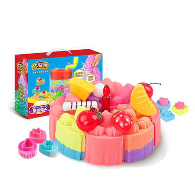 SPACE SAND Toys sand color sand Mars power color sand children handmade DIY toy cake set 4 color sand PS-26
SPACE SAND Toys sand color sand Mars power color sand children handmade DIY toy cake set 4 color sand PS-26