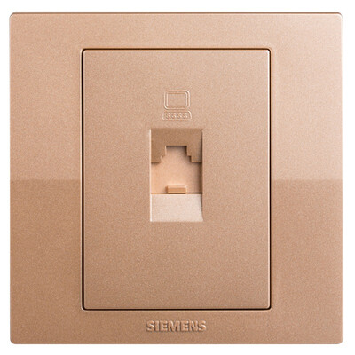 Siemens (SIEMENS) 5UH80363NC03 switch socket Yue move computer + TV socket (champagne gold
Siemens (SIEMENS) 5UH80363NC03 switch socket Yue move computer + TV socket (champagne gold