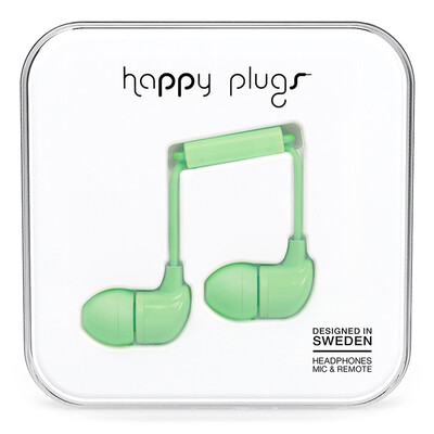 Happy Plugs In-Ear Ear Headphones Headphones Fashion Earphones Apple Andrews Mobile Phone Headphones Nordic Design Sweden Light Tide Brand Mint Green
Happy Plugs In-Ear Ear Headphones Headphones Fashion Earphones Apple Andrews Mobile Phone Headphones Nordic Design Sweden Light Tide Brand Mint Green