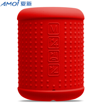 

Мобильный телефон Amoi A2 с телефонным звонком Bluetooth-мини-карта аудио наружный портативный сабвуфер престарелые радио маленькие громкоговорители (красный)